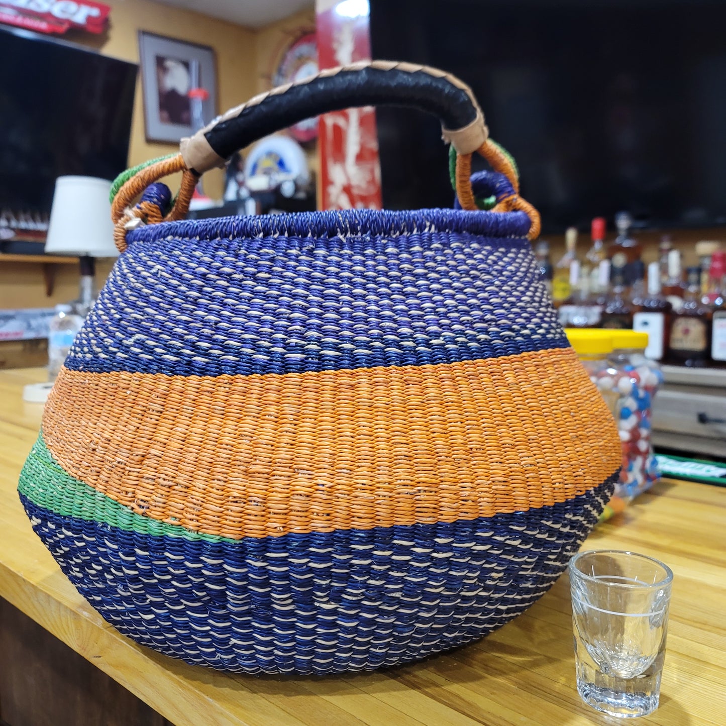 African Pot Basket